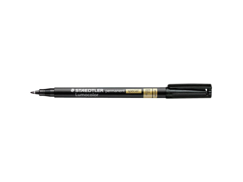 STAEDTLER Marqueur permanent 319F Lumocolor spécial, noir