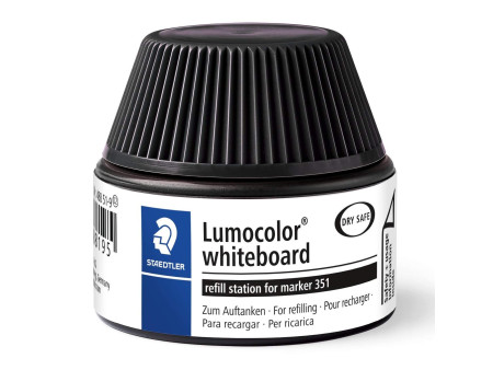 STAEDTLER Flacon de recharge Lumocolor 488 51, noir