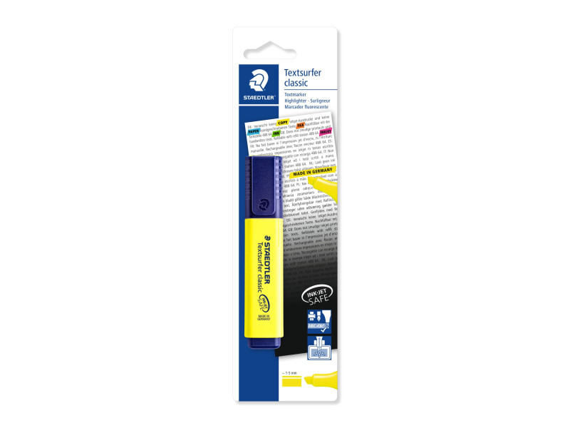 STAEDTLER Surligneur 'Textsurfer Classic', jaune
