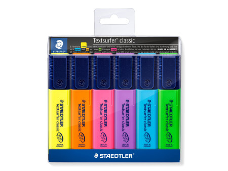 STAEDTLER Surligneur 'Textsurfer Classic', étui de 6
