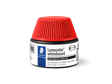 STAEDTLER Flacon de recharge Lumocolor 488 51, rouge