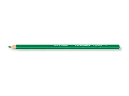STAEDTLER Crayon de couleur ergosoft, vert