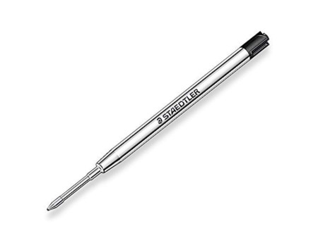STAEDTLER Recharge pour stylo à bille 458, M, noir