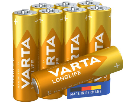 VARTA Pile alcaline 'LONGLIFE', Mignon AA