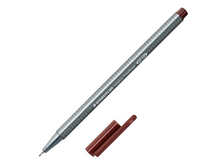 STAEDTLER Fineliner triplus BRILLIANT COLOURS,marron vanDyke