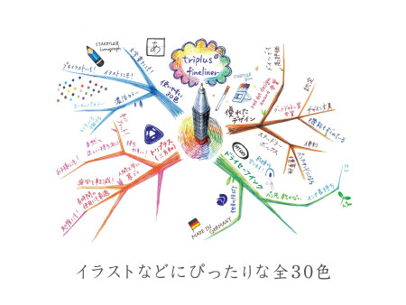 STAEDTLER Fineliner triplus BRILLIANT COLOURS,marron vanDyke