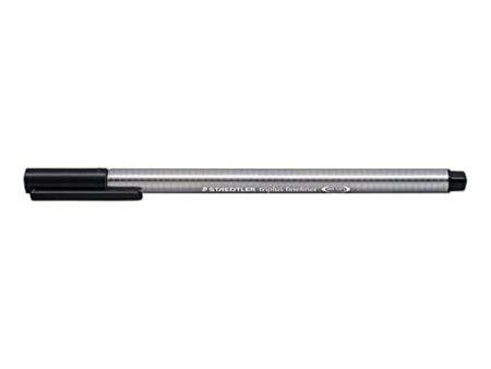 STAEDTLER Fineliner triplus BRILLIANT COLOURS, noir