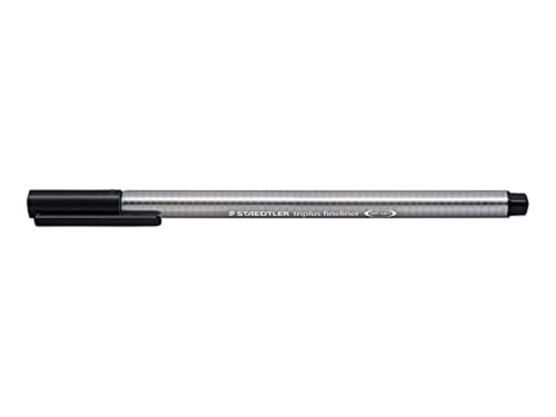 STAEDTLER Fineliner triplus BRILLIANT COLOURS, noir