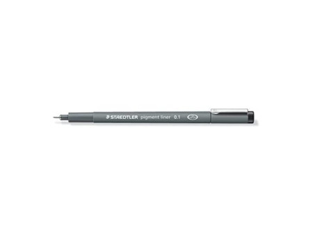 STAEDTLER Feutre à pigment, largeur du tracé: 0,1 mm, noir