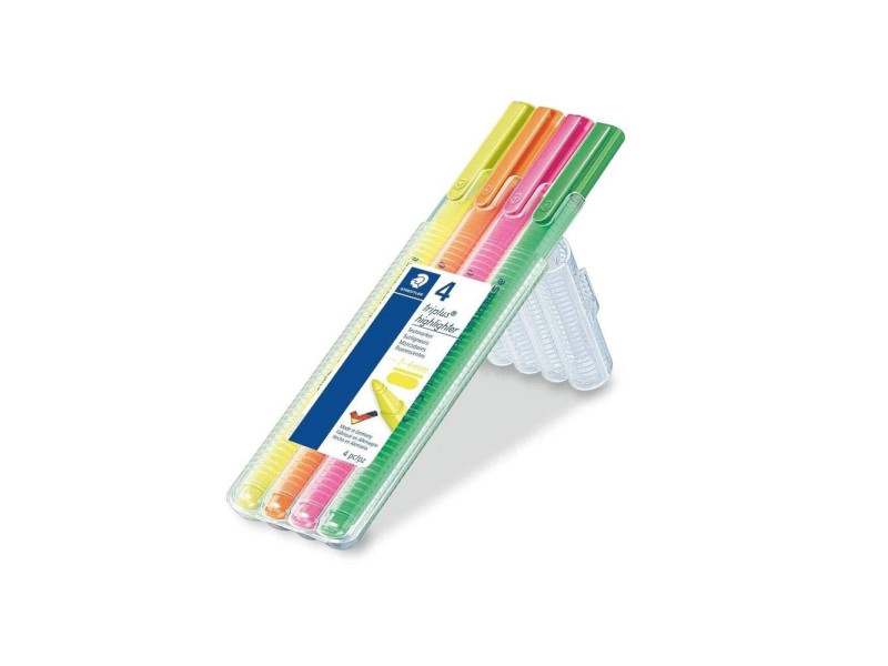 STAEDTLER Surligneur 'triplus textsurfer', étui de 4