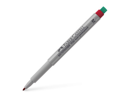 FABER-CASTELL Marqueur NonPermanent MULTIMARK M, rouge