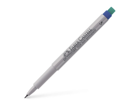 FABER-CASTELL Marqueur NonPermanent MULTIMARK S, bleu