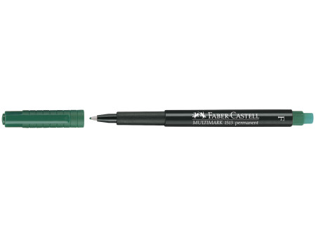 FABER-CASTELL Marqueur permanent MULTIMARK F, vert