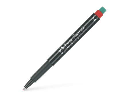 FABER-CASTELL Marqueur permanent MULTIMARK M, rouge