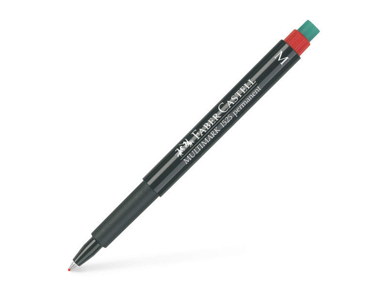 FABER-CASTELL Marqueur permanent MULTIMARK M, rouge