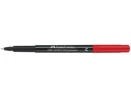 FABER-CASTELL Marqueur permanent MULTIMARK M, rouge