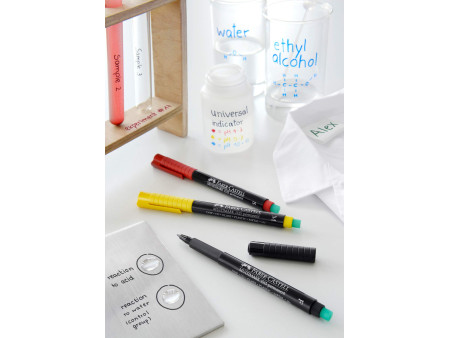FABER-CASTELL Marqueur permanent MULTIMARK M, rouge
