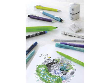 FABER-CASTELL Marqueur permanent MULTIMARK M, rouge