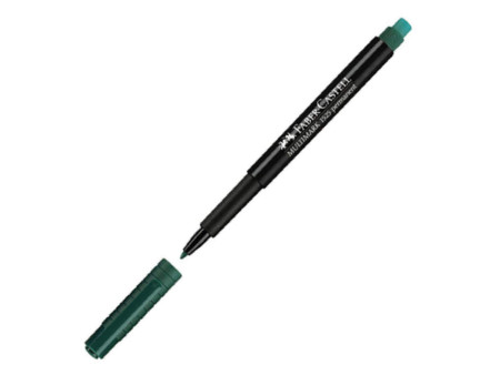 FABER-CASTELL Marqueur permanent MULTIMARK M, vert