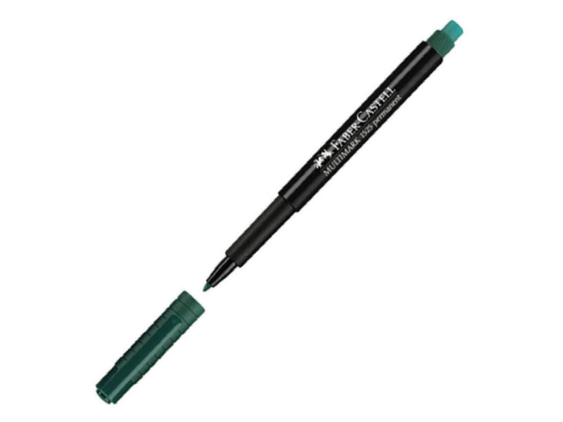FABER-CASTELL Marqueur permanent MULTIMARK M, vert
