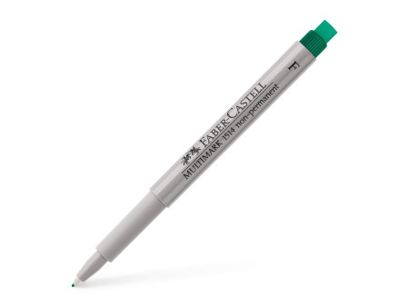 FABER-CASTELL Marqueur NonPermanent MULTIMARK F, vert