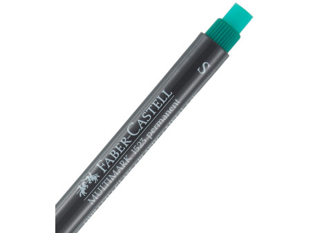 FABER-CASTELL Marqueur permanent MULTIMARK S, vert