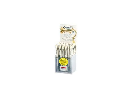 uni-ball Stylo roller encre gel SIGNO UM153, par 36, blanc