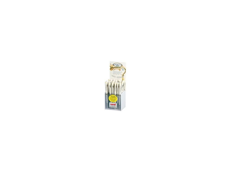 uni-ball Stylo roller encre gel SIGNO UM153, par 36, blanc