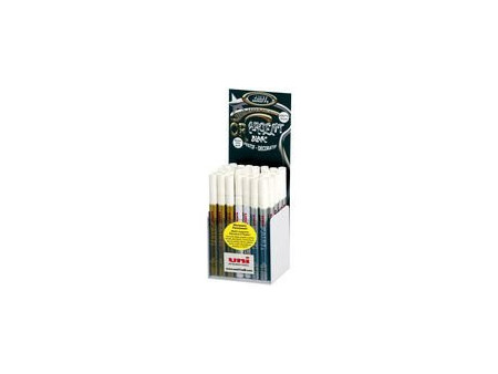 uni-ball Marqueur permanent PAINT PX203, présentoir de 36