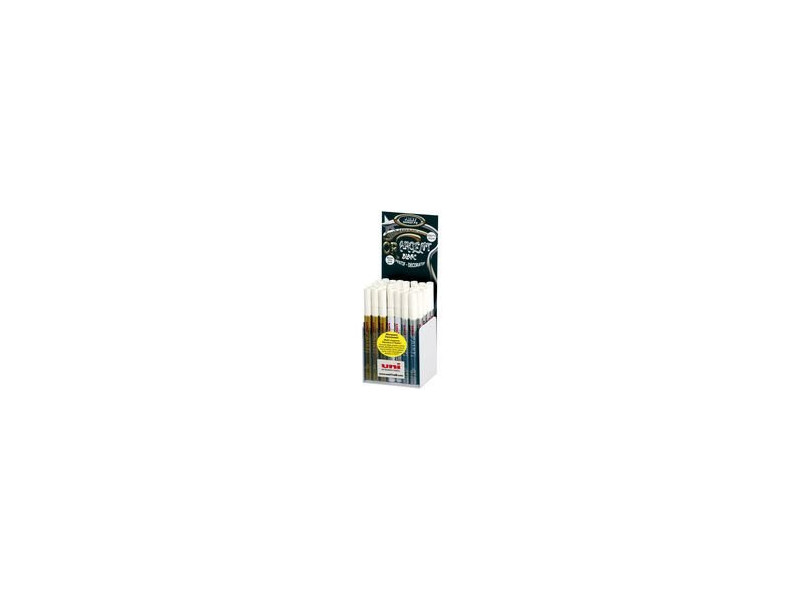 uni-ball Marqueur permanent PAINT PX203, présentoir de 36
