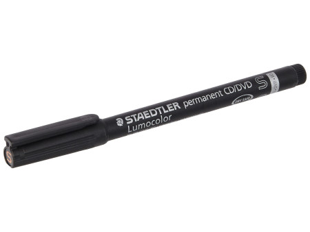 STAEDTLER Marqueur pour CD/DVD Lumocolor, permanent, noir