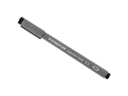 STAEDTLER Feutre à pigment, largeur du tracé: 0,5 mm, noir