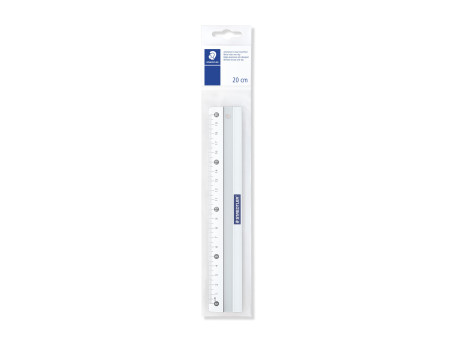 STAEDTLER Règle en métal, en aluminium, 200 mm