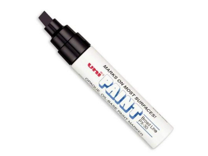 uni-ball Marqueur permanent PAINT PX30, noir