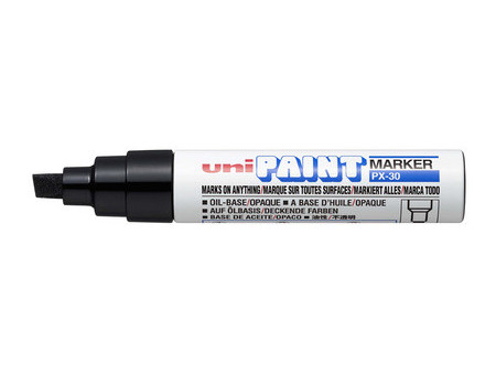uni-ball Marqueur permanent PAINT PX30, jaune