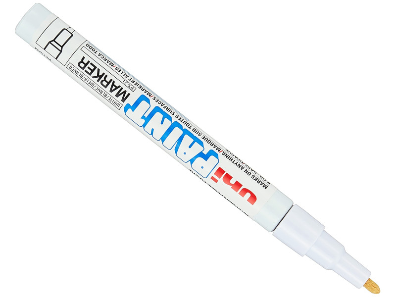 uni-ball Marqueur permanent PAINT PX21, blanc