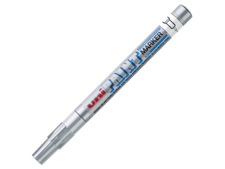 uni-ball Marqueur permanent PAINT PX21, argent
