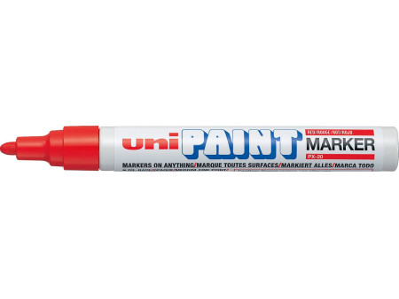 uni-ball Marqueur permanent PAINT PX20, rouge