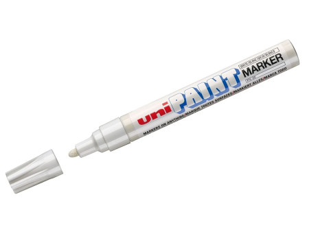 uni-ball Marqueur permanent PAINT PX20, blanc