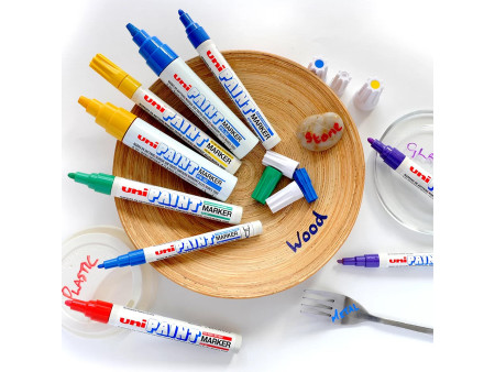 uni-ball Marqueur permanent PAINT PX20, argent