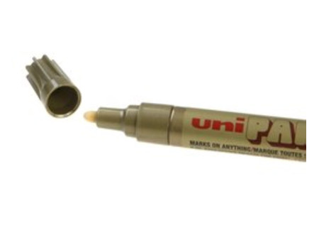 uni-ball Marqueur permanent PAINT PX20, or