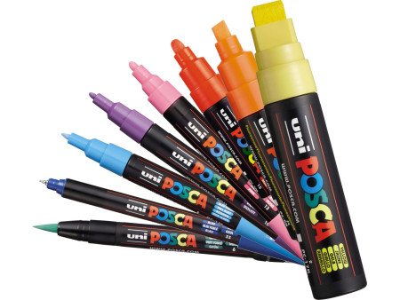 POSCA Marqueur à pigment PC-1MC, bleu clair