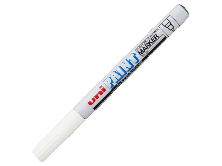 uni-ball Marqueur permanent PAINT PX203, blanc