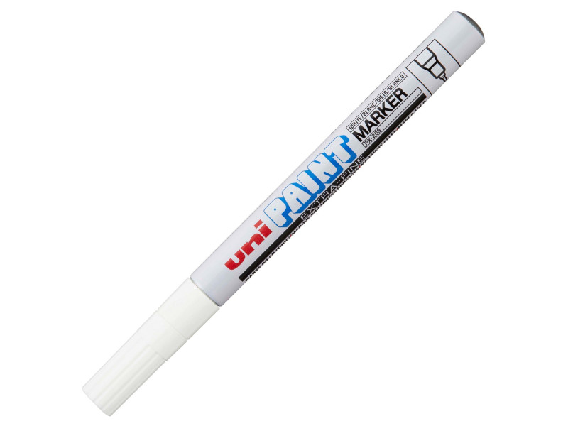 uni-ball Marqueur permanent PAINT PX203, blanc