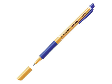STABILO Stylo à encre gel pointVisco, bleu