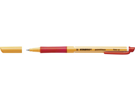 STABILO Stylo à encre gel pointVisco, rouge