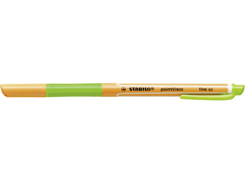 STABILO Stylo à encre gel pointVisco, vert tilleul