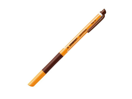 STABILO Stylo à encre gel pointVisco, marron