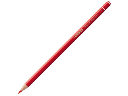 STABILO Crayon de couleur Original, hexagonal, rouge