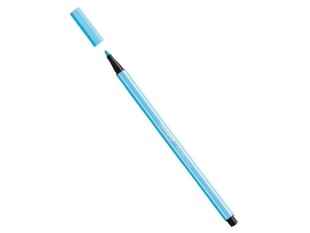 STABILO Stylo feutre Pen 68, bleu clair